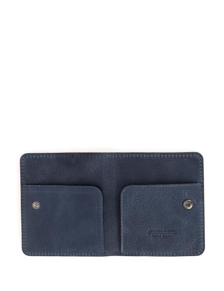 Erkek Lacivert Deri Cüzdan - 50305187004