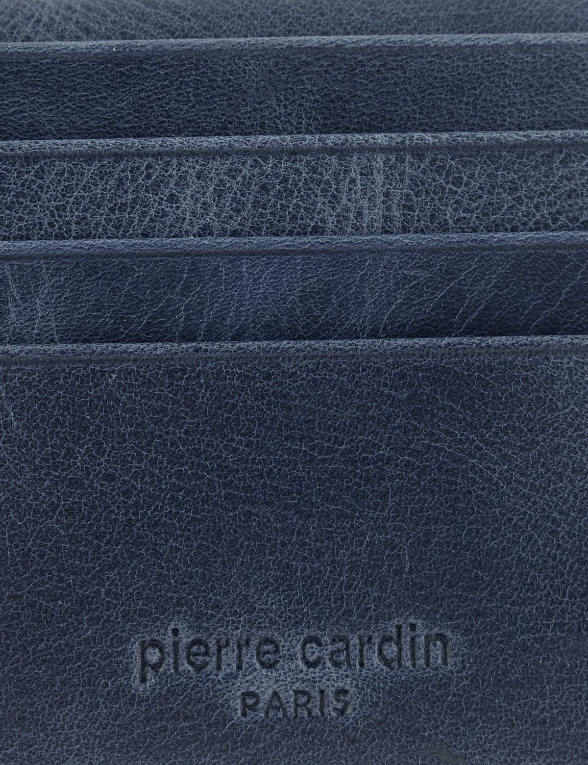 Erkek Lacivert Deri Cüzdan - 50305187004