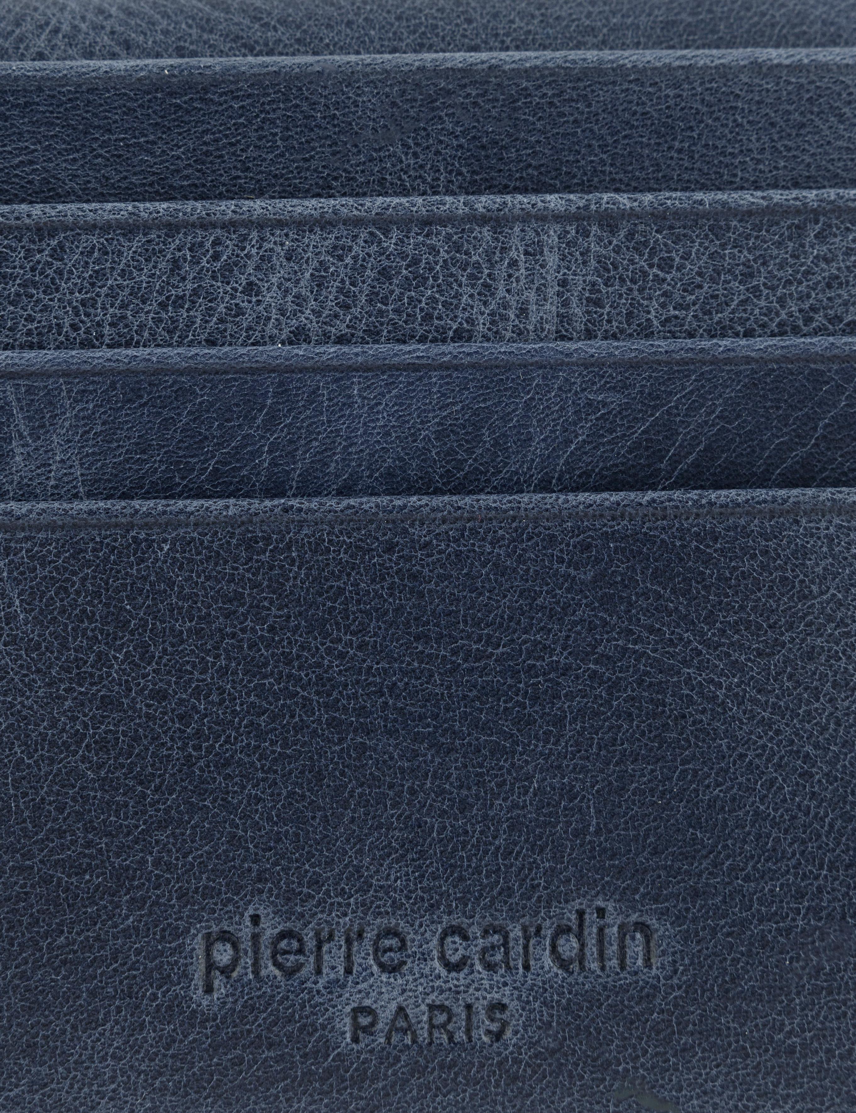 Erkek Lacivert Deri Cüzdan