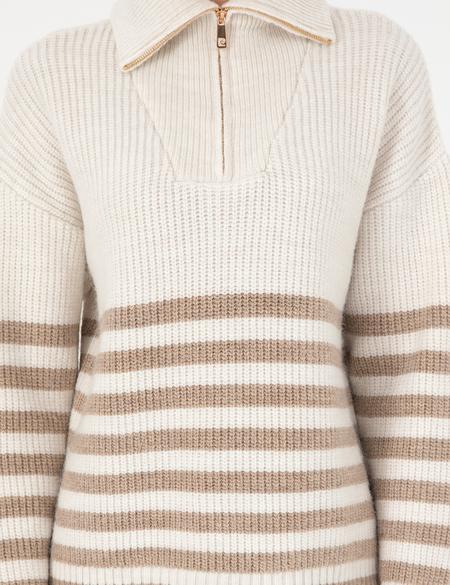 Ekru Comfort Fit Kazak - 50298102002