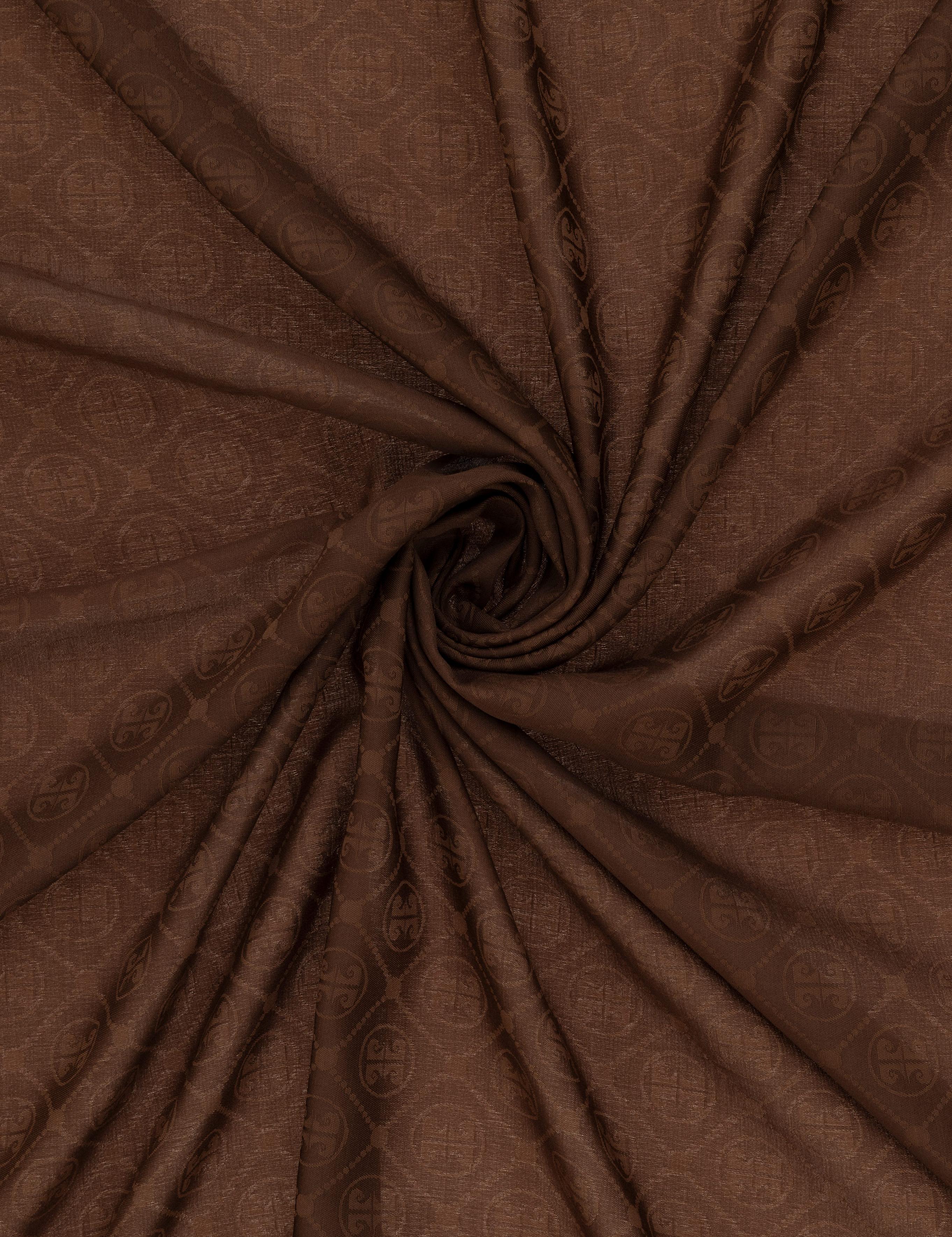 Açık Kahverengi Pamuk Karışımlı Eşarp