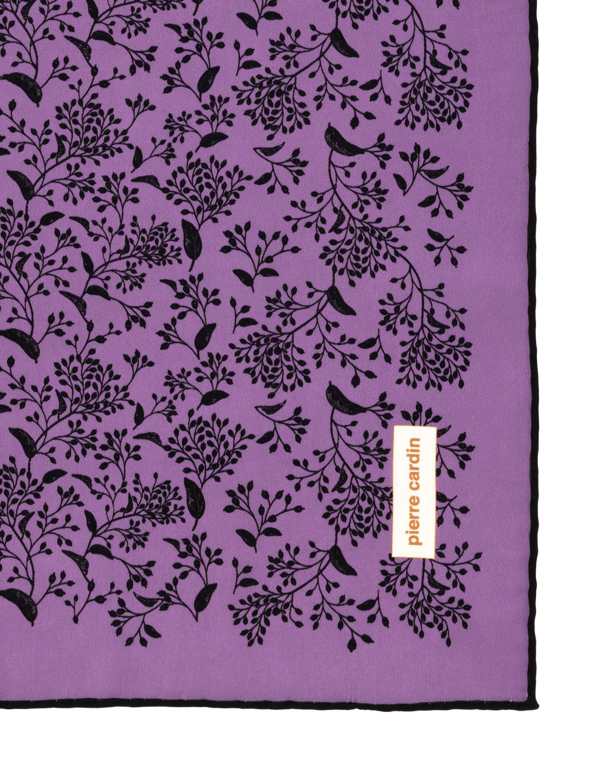 Gri Pamuk Karışımlı Eşarp - 50303642005