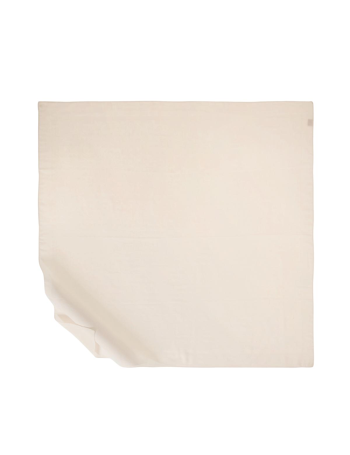 Bej Pamuk Karışımlı Eşarp