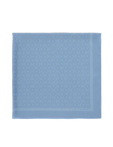 Mavi Pamuk Karışımlı Eşarp - 50303642009