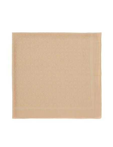 Kahverengi Pamuk Karışımlı Eşarp - 50303642006