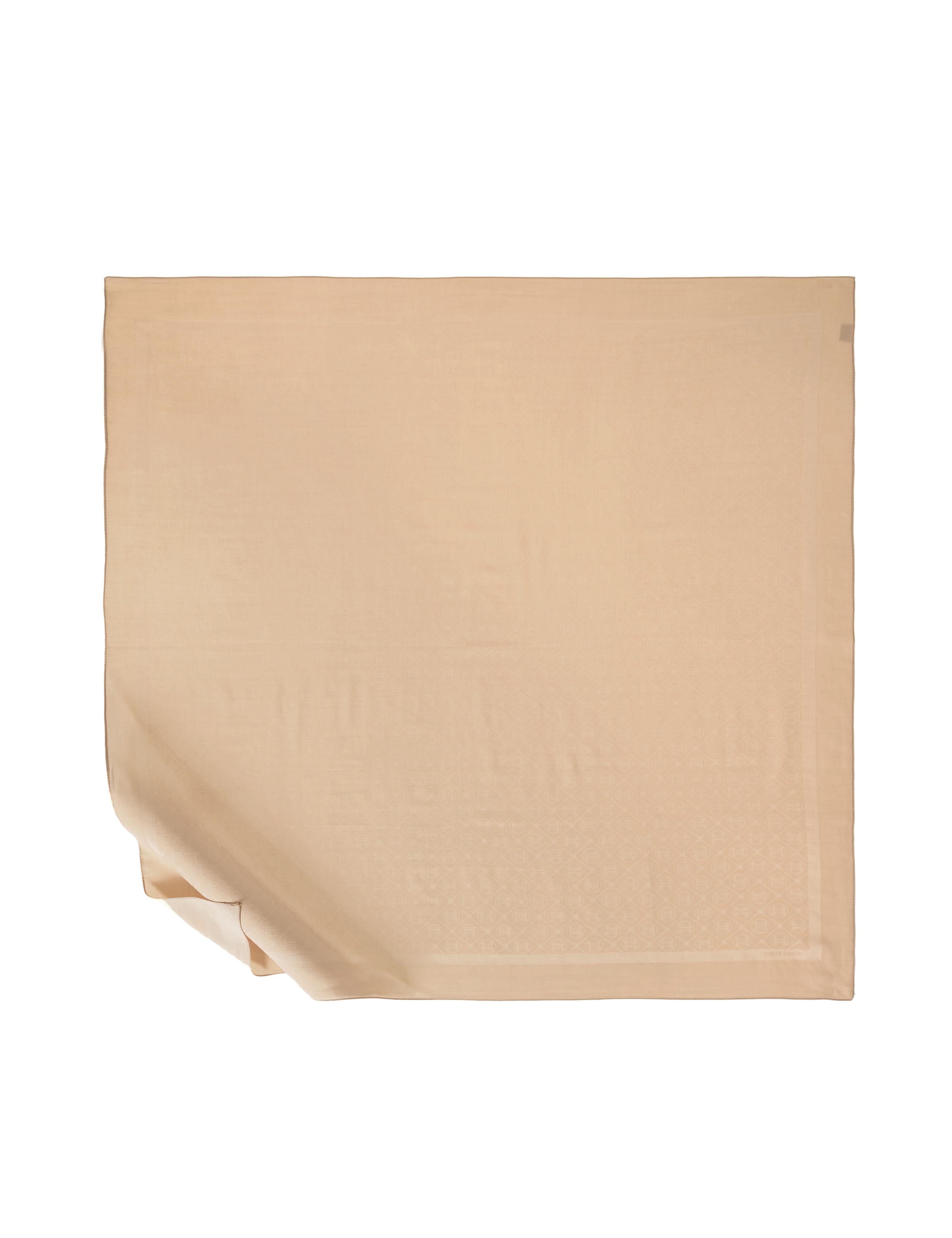 Kahverengi Pamuk Karışımlı Eşarp