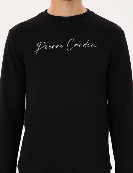 Siyah Regular Fit Sweatshirt - 50296750011