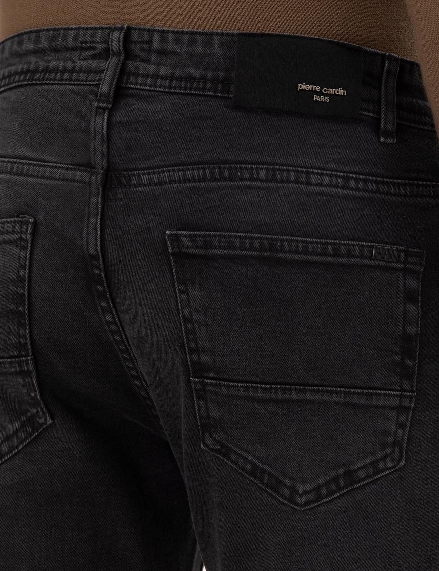 Siyah Slim Fit Jean Pantolon