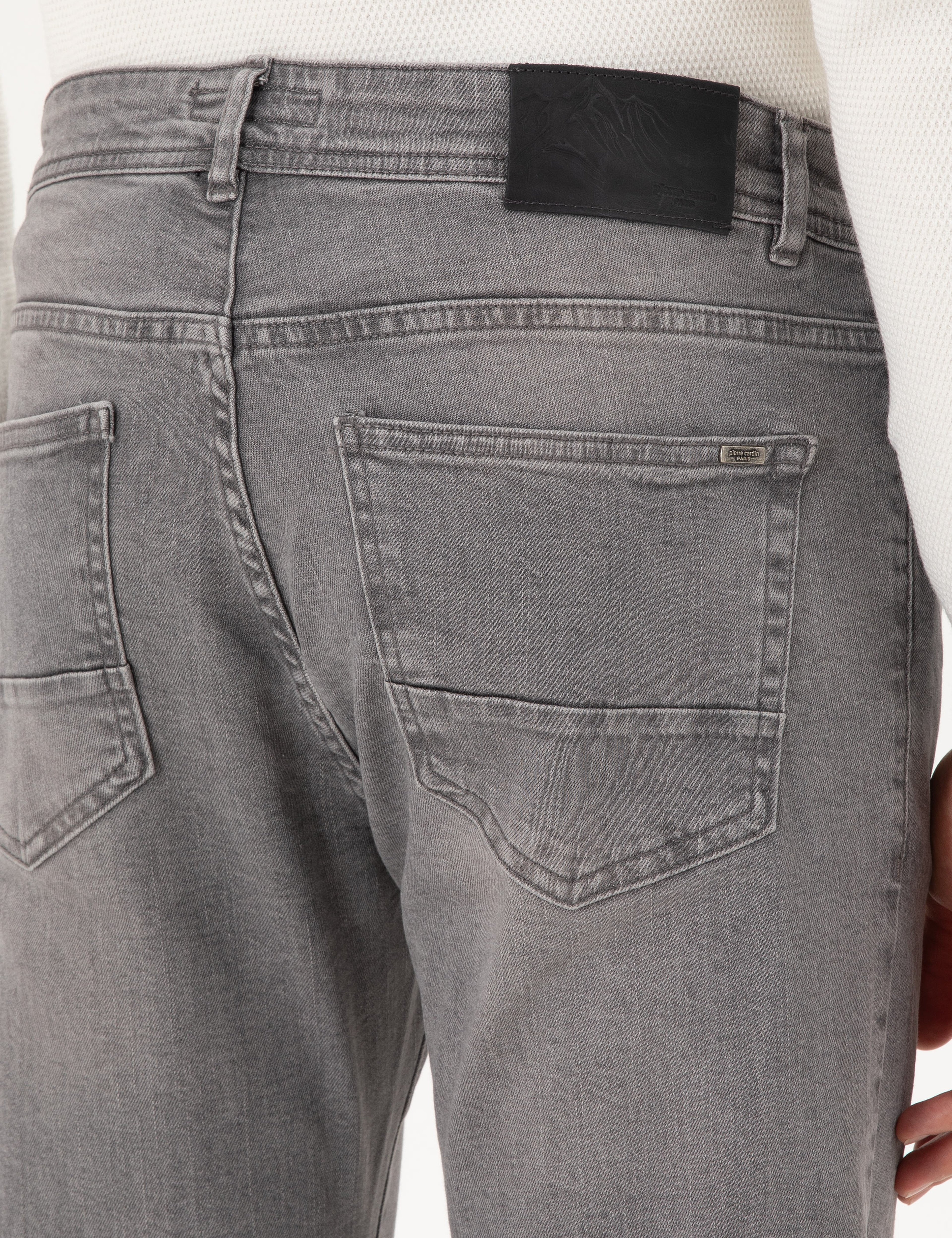 Gri Slim Fit Jean Pantolon
