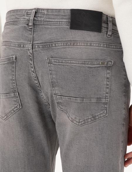 Gri Slim Fit Jean Pantolon - 50295868016