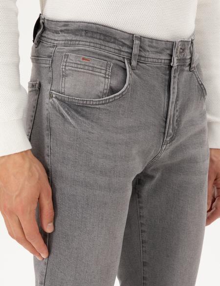 Gri Slim Fit Jean Pantolon - 50295868016