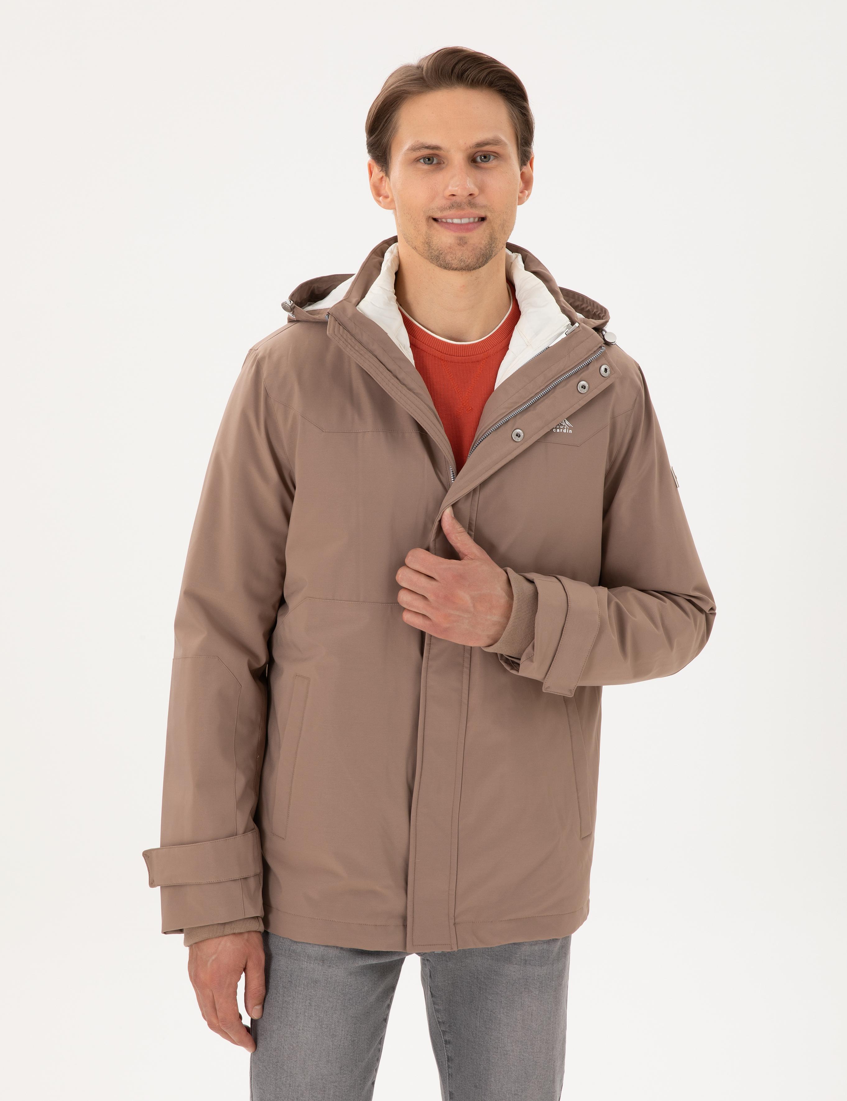 Vizon Kapüşonlu 3 in 1 Mont