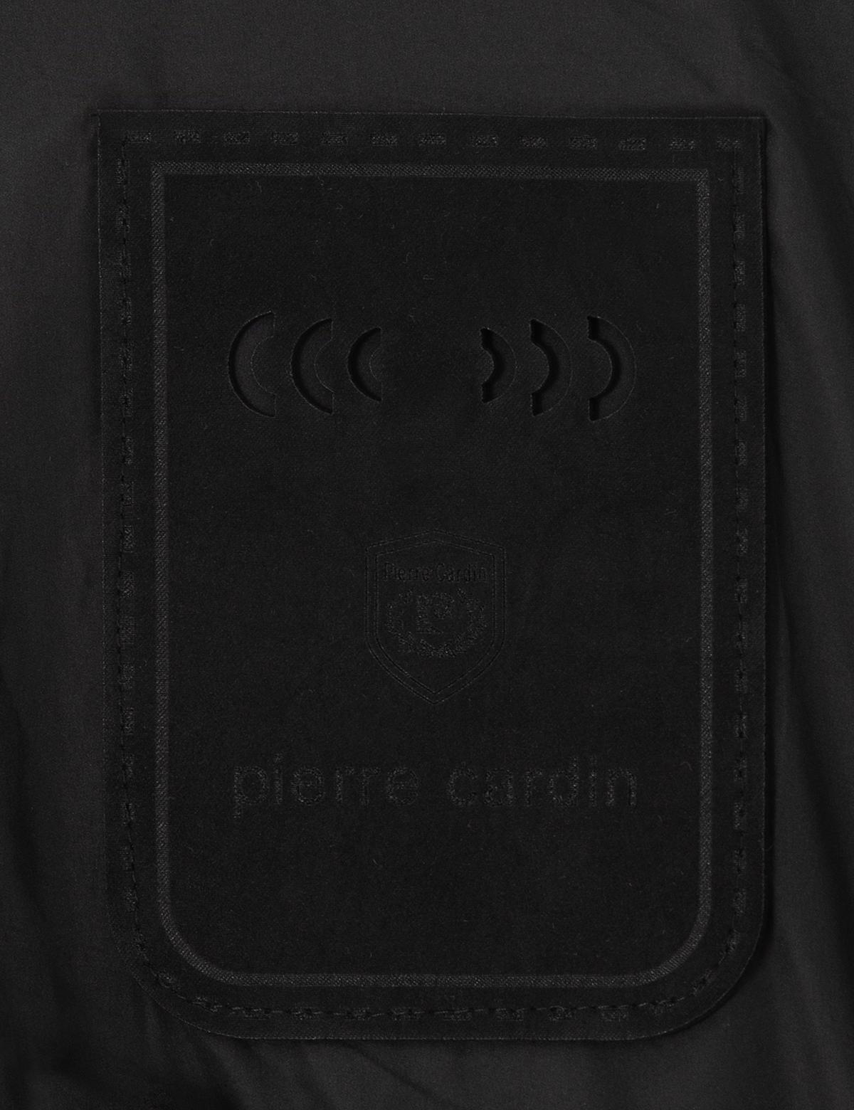 Siyah Kapüşonlu Suni Deri Mont - 50300556002