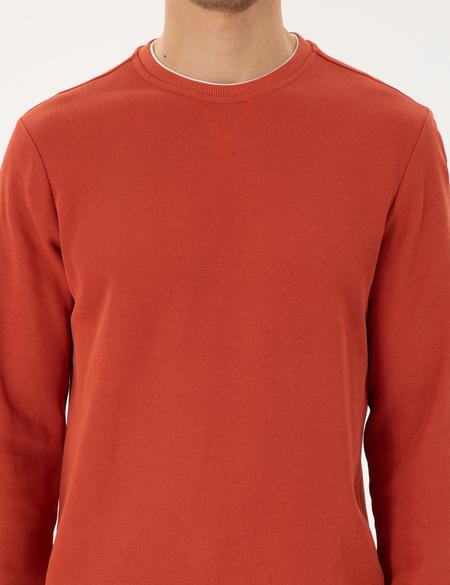 Kahverengi Regular Fit Sweatshirt - 50296485025