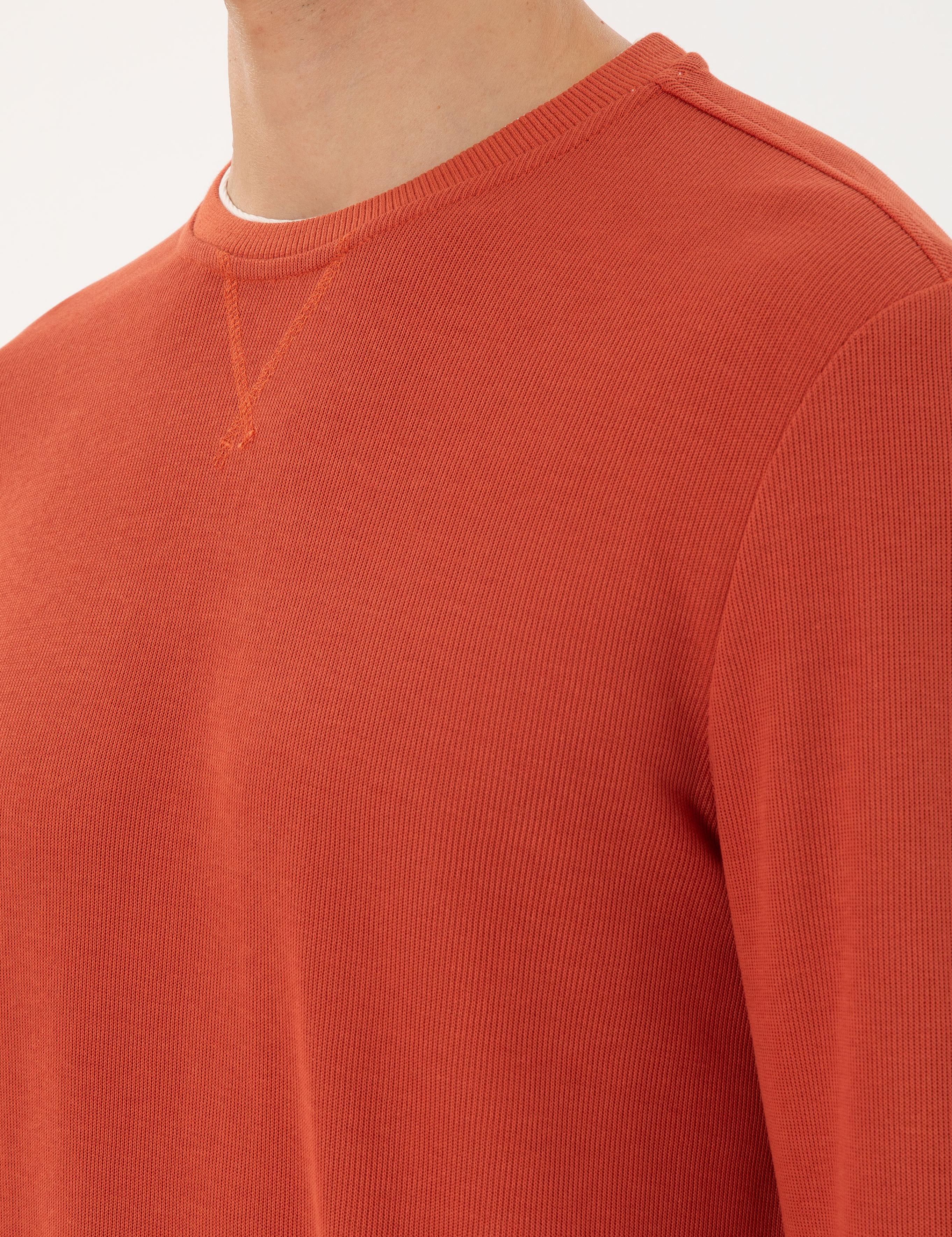 Kahverengi Regular Fit Sweatshirt