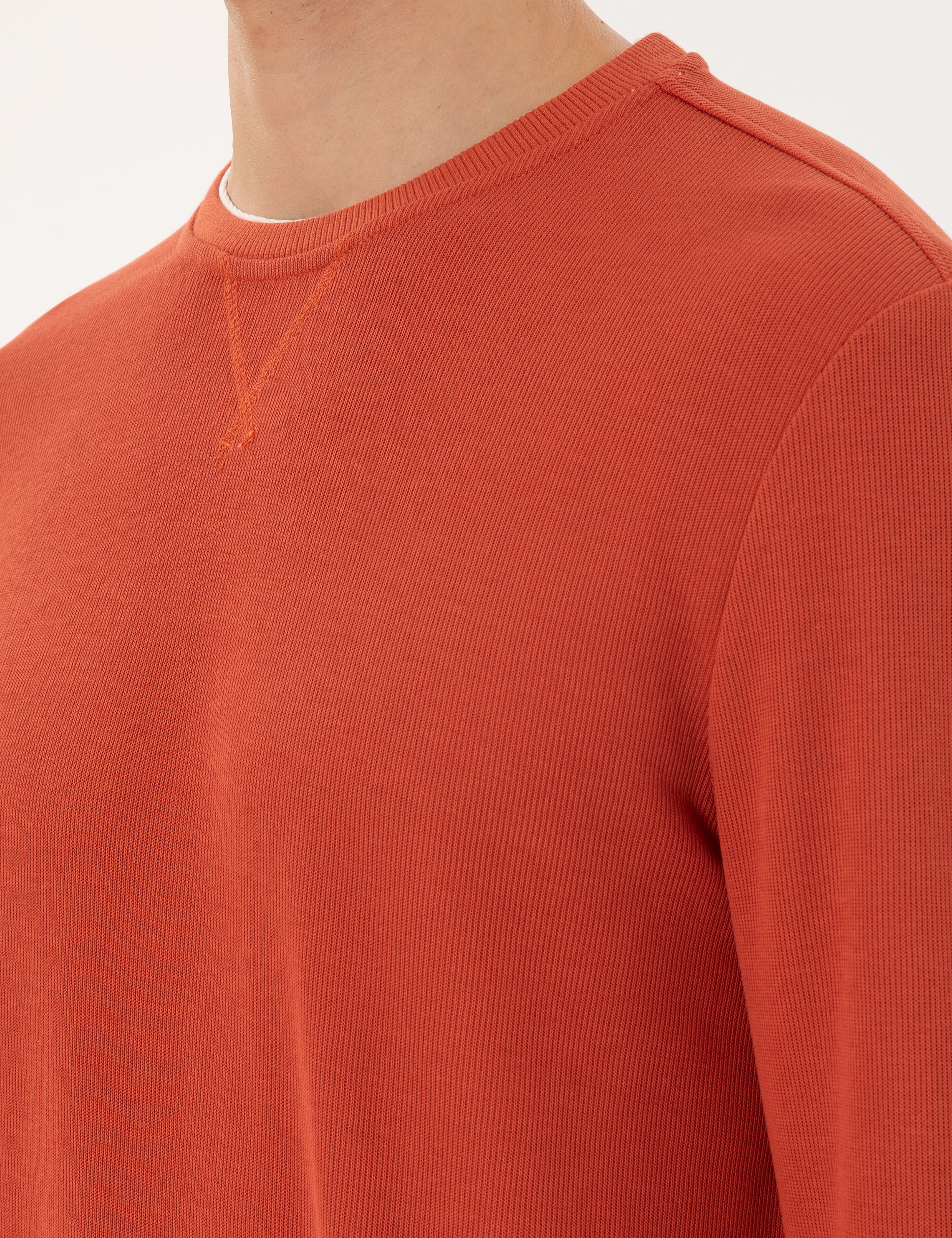 Kahverengi Regular Fit Sweatshirt - Image 7