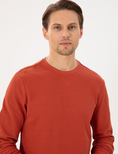 Kahverengi Regular Fit Sweatshirt - 50296485025