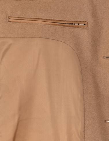 Camel Ex. Slim Fit Kaşe Kaban