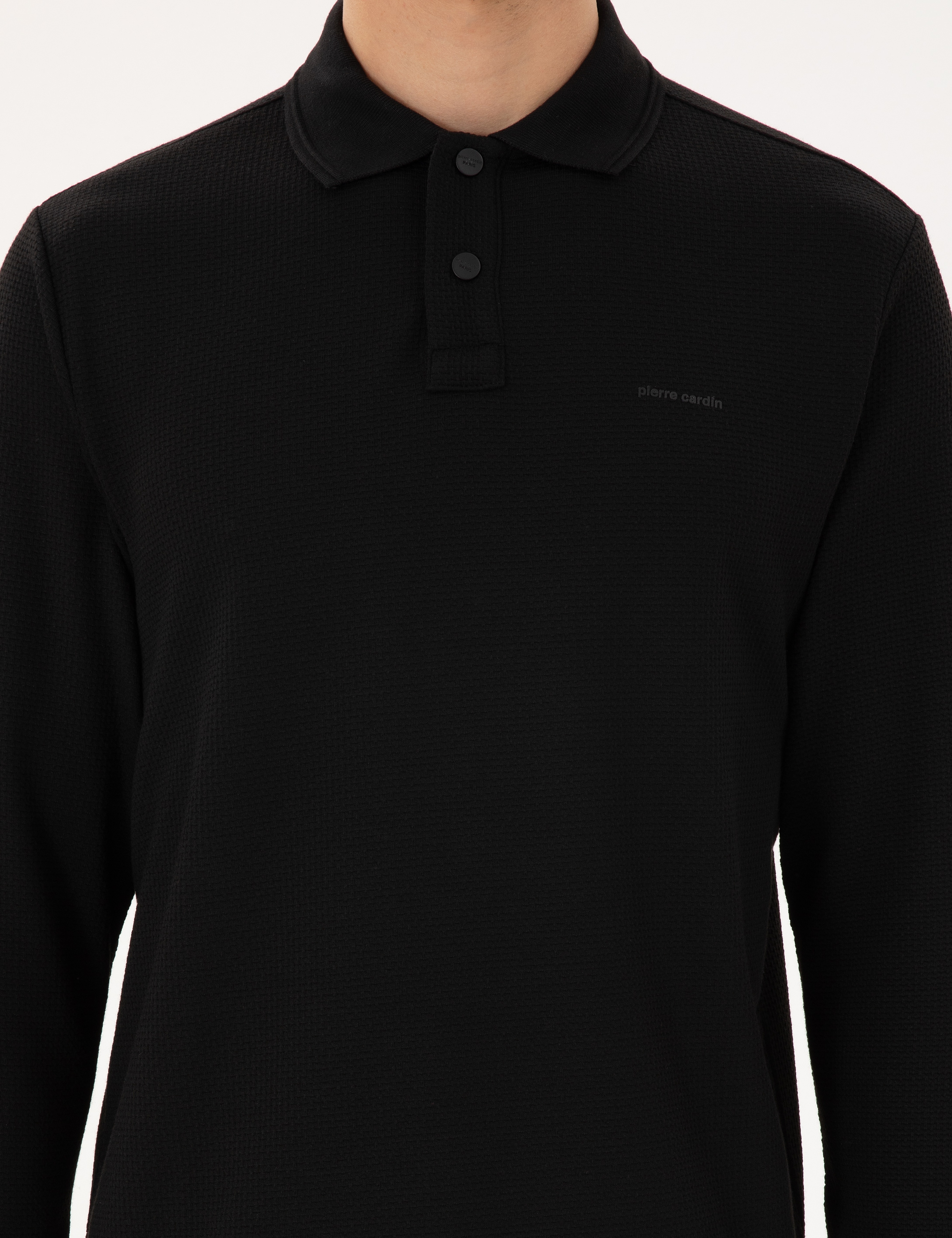 Siyah Regular Fit Sweatshirt - Image 6