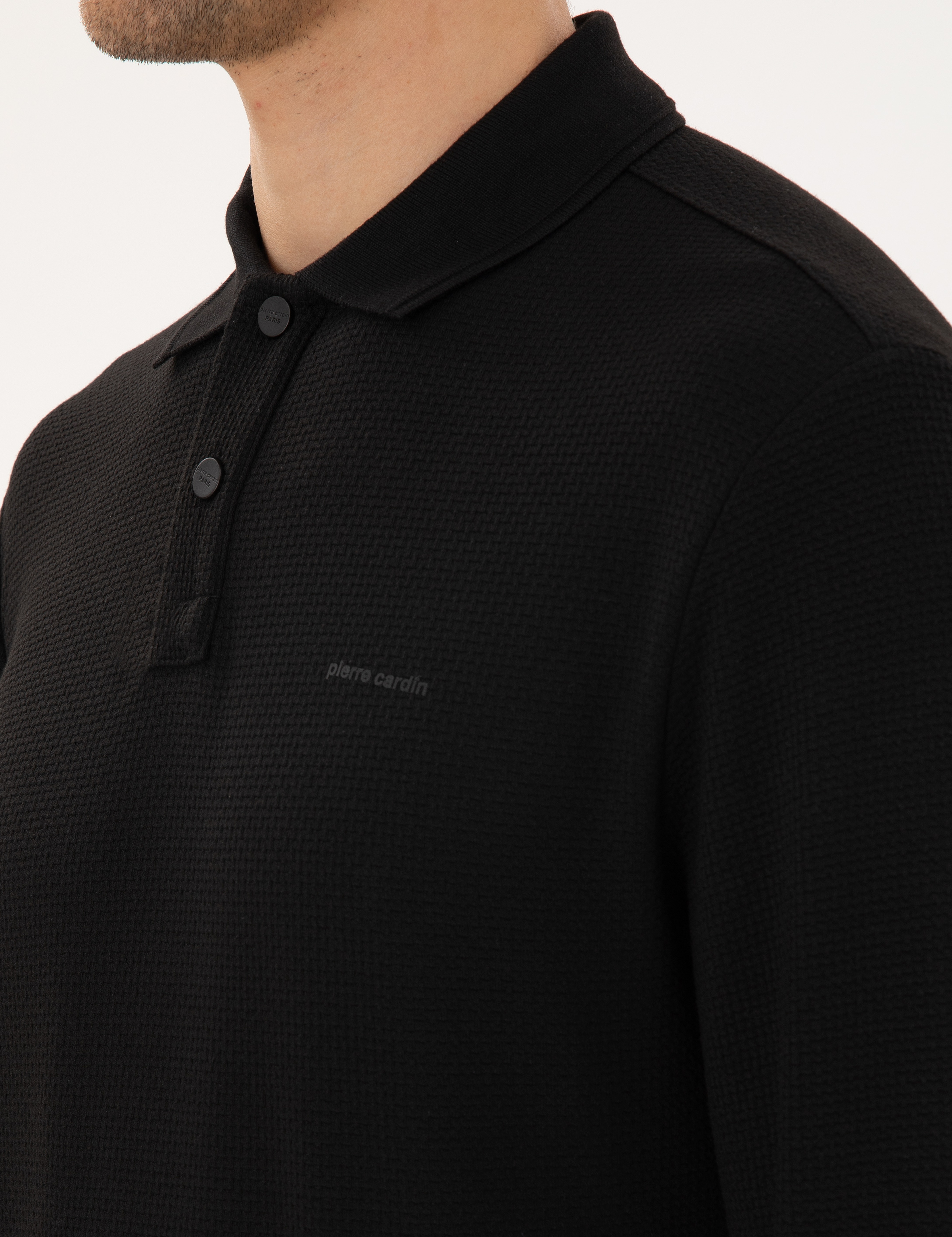 Siyah Regular Fit Sweatshirt - Image 7