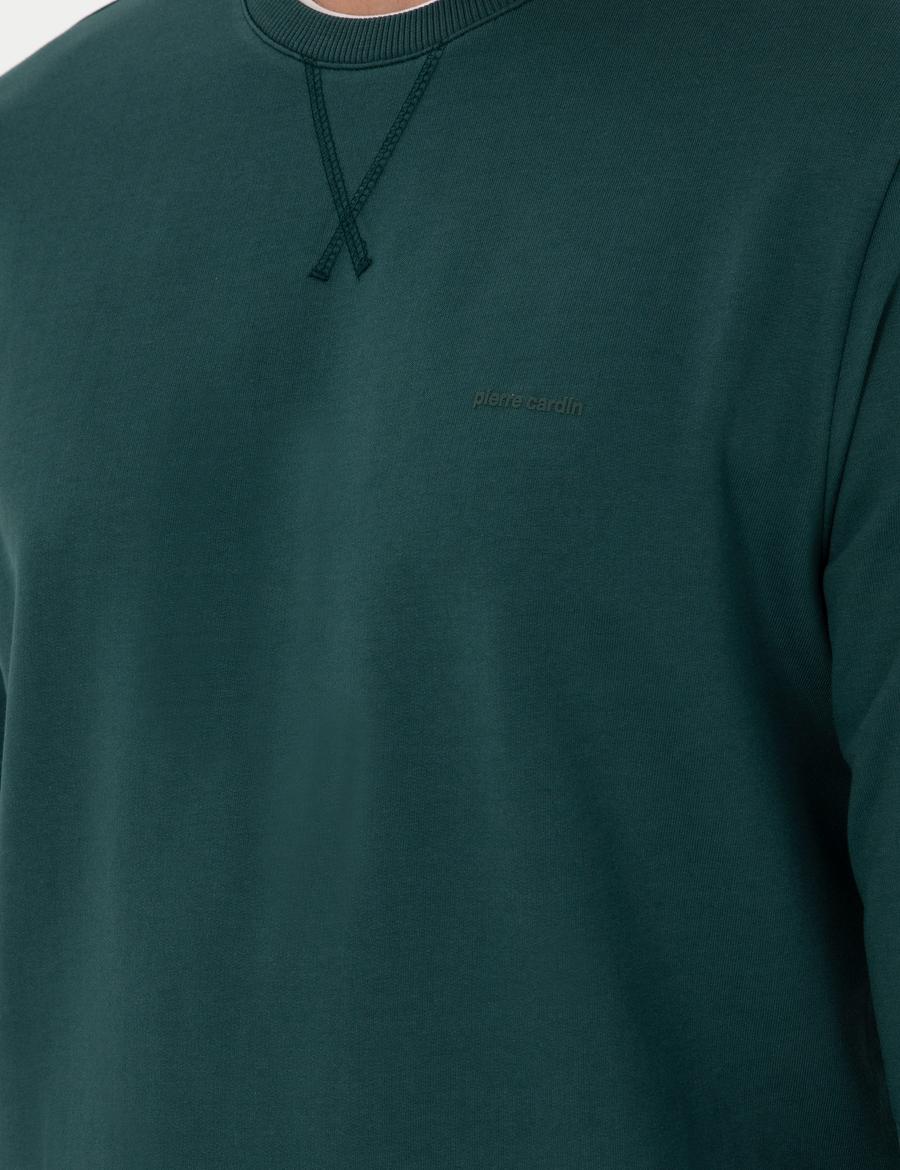 Zümrüt Regular Fit Bisiklet Yaka Basic Sweatshirt