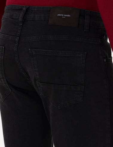 Siyah Slim Fit Jean Pantolon