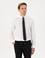 Beyaz Slim Fit Uzun Kollu Basic Gömlek