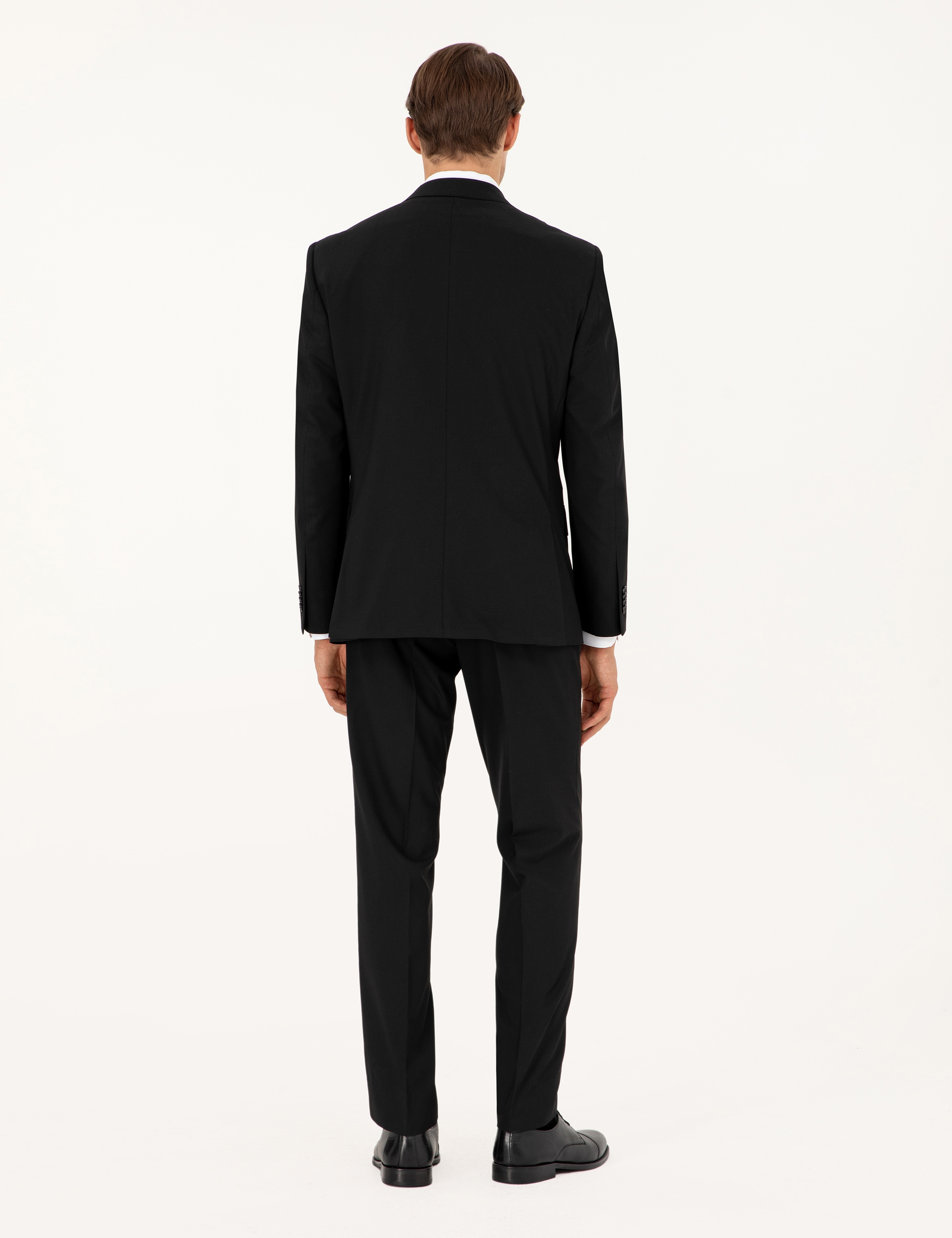 Siyah Slim Fit Takım Elbise