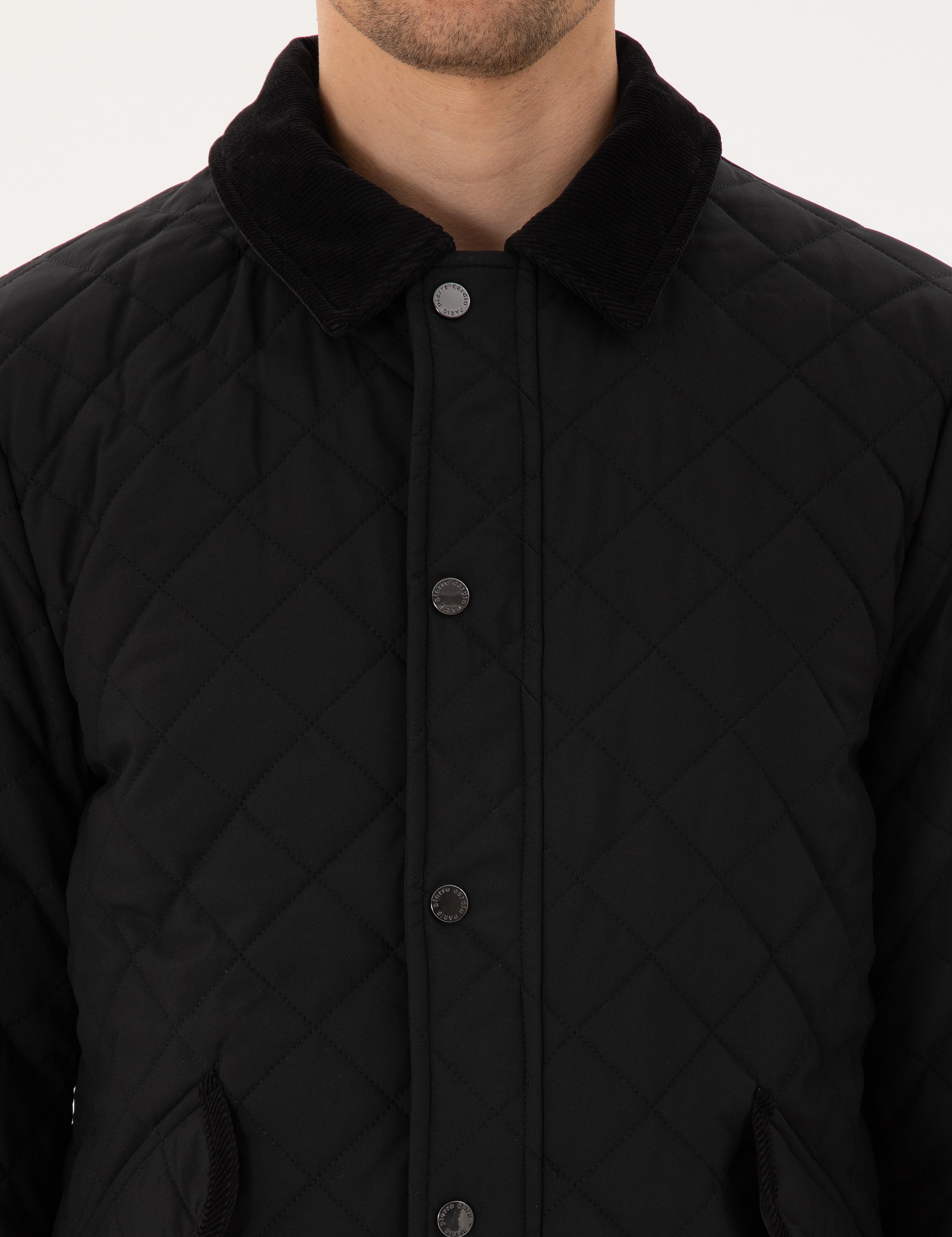 Siyah Kapitoneli Cepli Mont