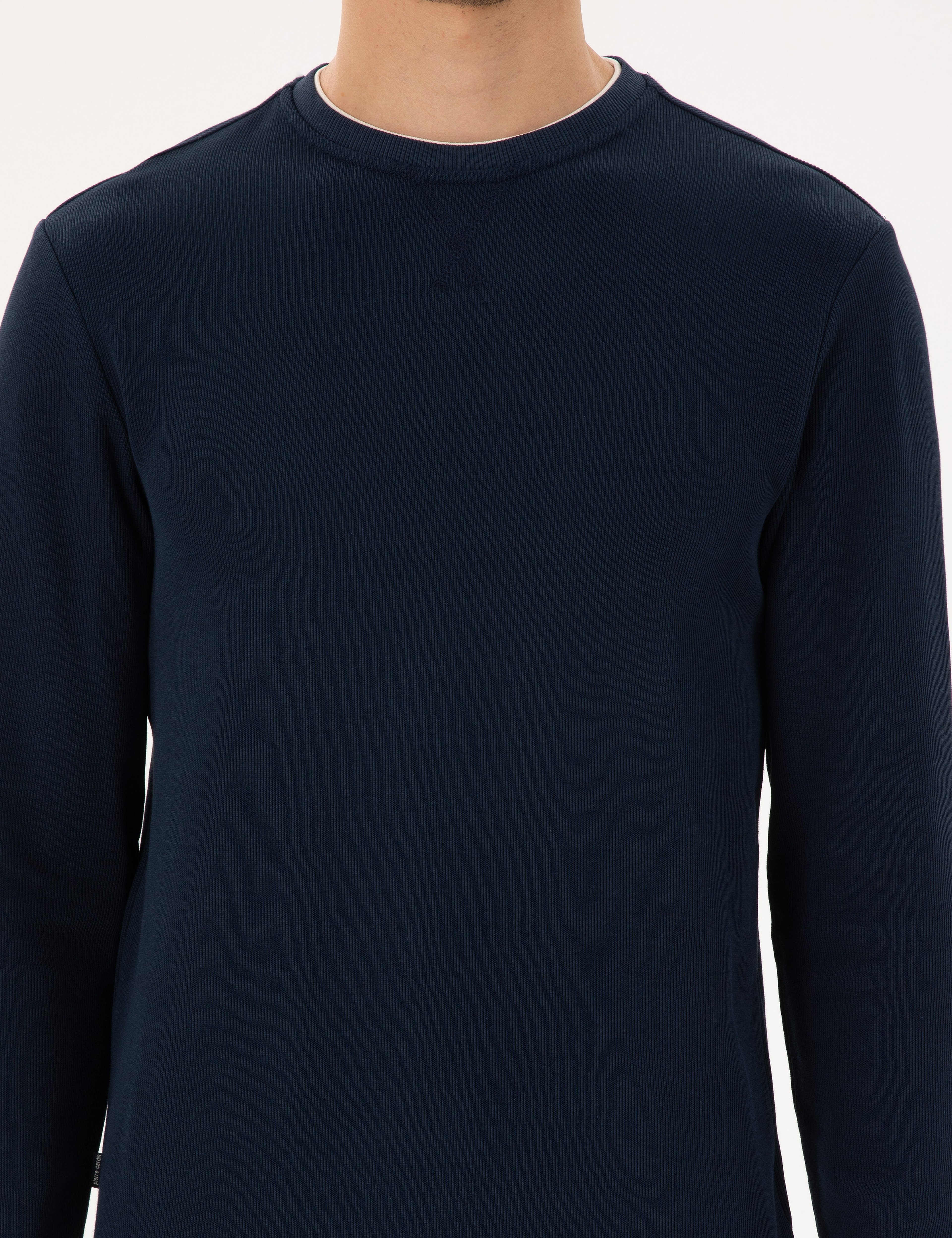Lacivert Regular Fit Sweatshirt - Image 6