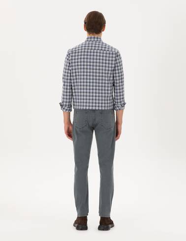 Haki Slim Fit Jean Pantolon