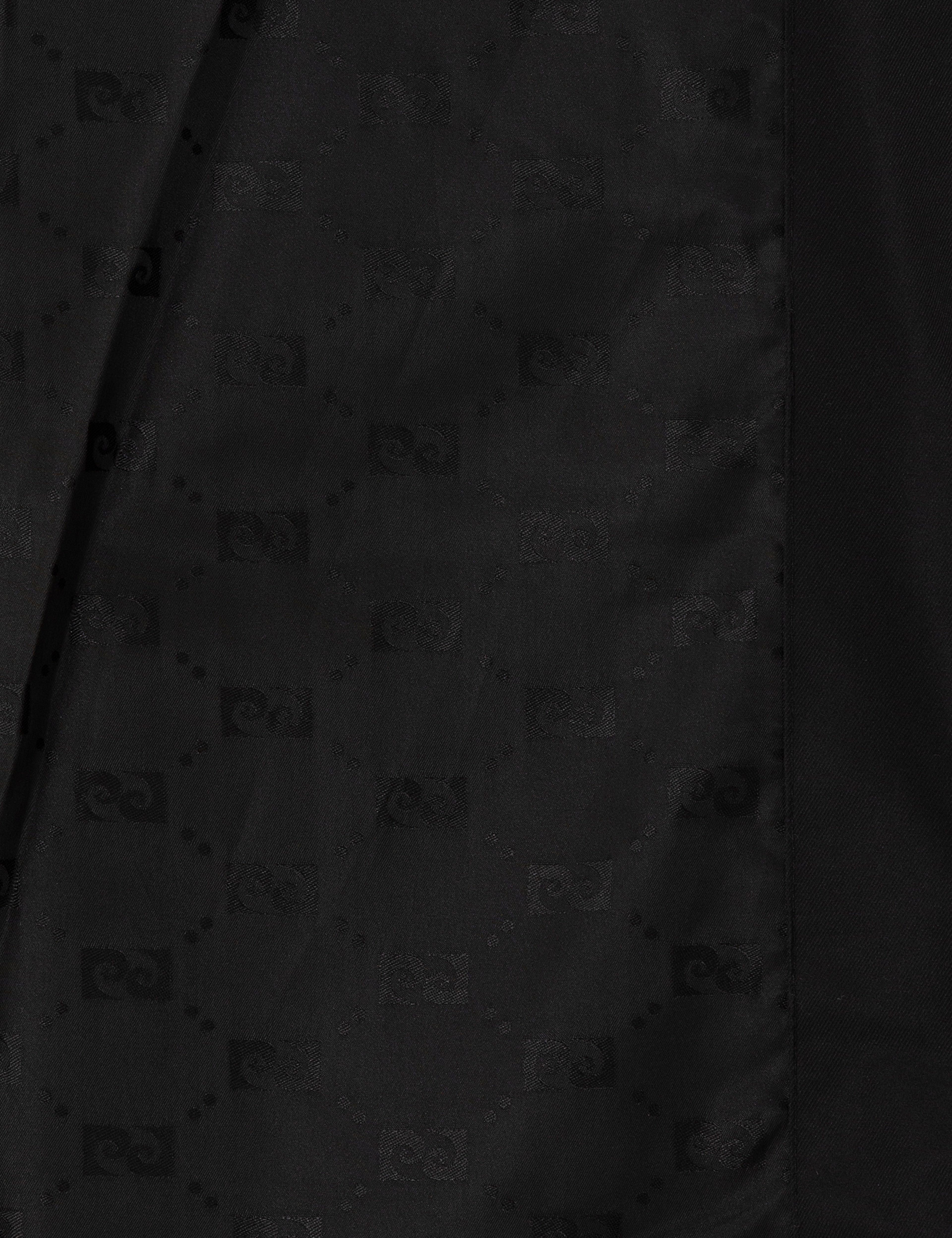 Siyah Regular Fit Kaban - Image 6