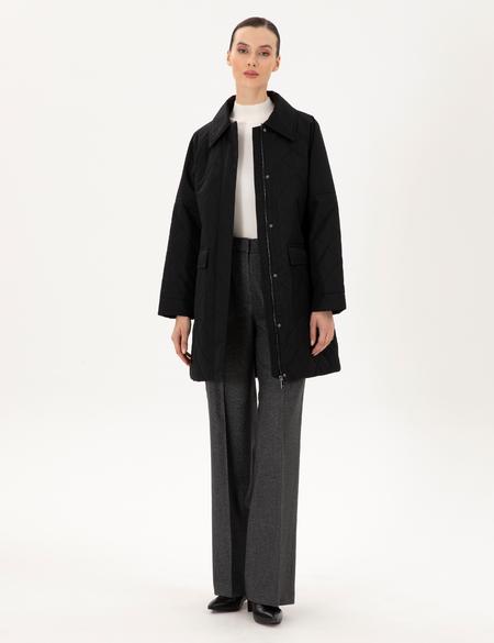 Siyah Regular Fit Kaban - 50295136012