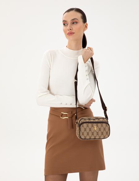 Kahverengi Çapraz Çanta - 50307245002