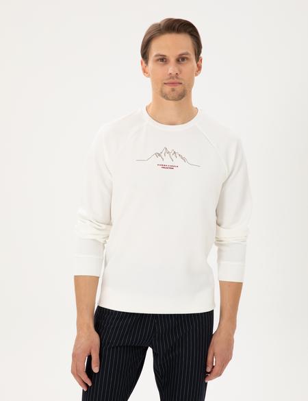 Ekru Regular Fit Sweatshirt - 50290611025