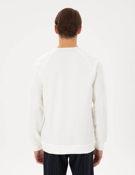 Ekru Regular Fit Sweatshirt - 50290611025