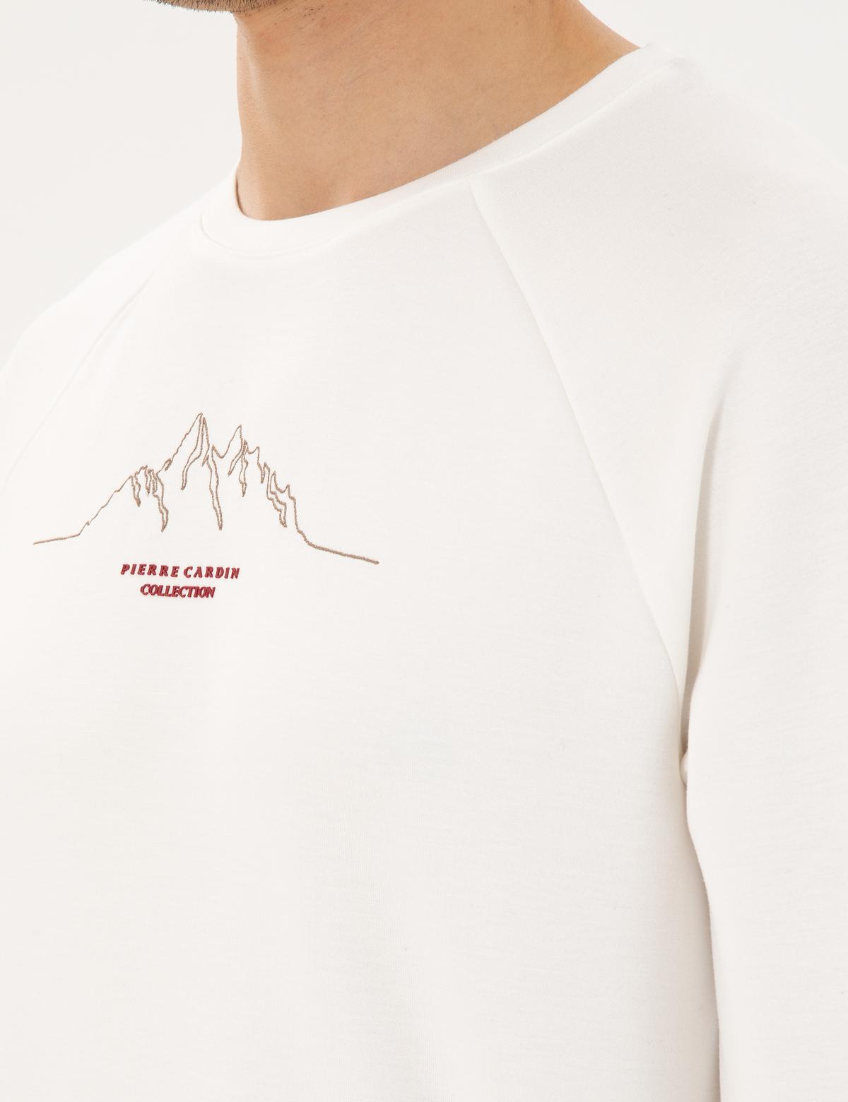 Ekru Regular Fit Sweatshirt - 50290611025