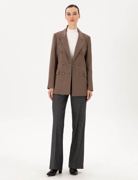 Antrasit Kumaş Pantolon - 50294112004