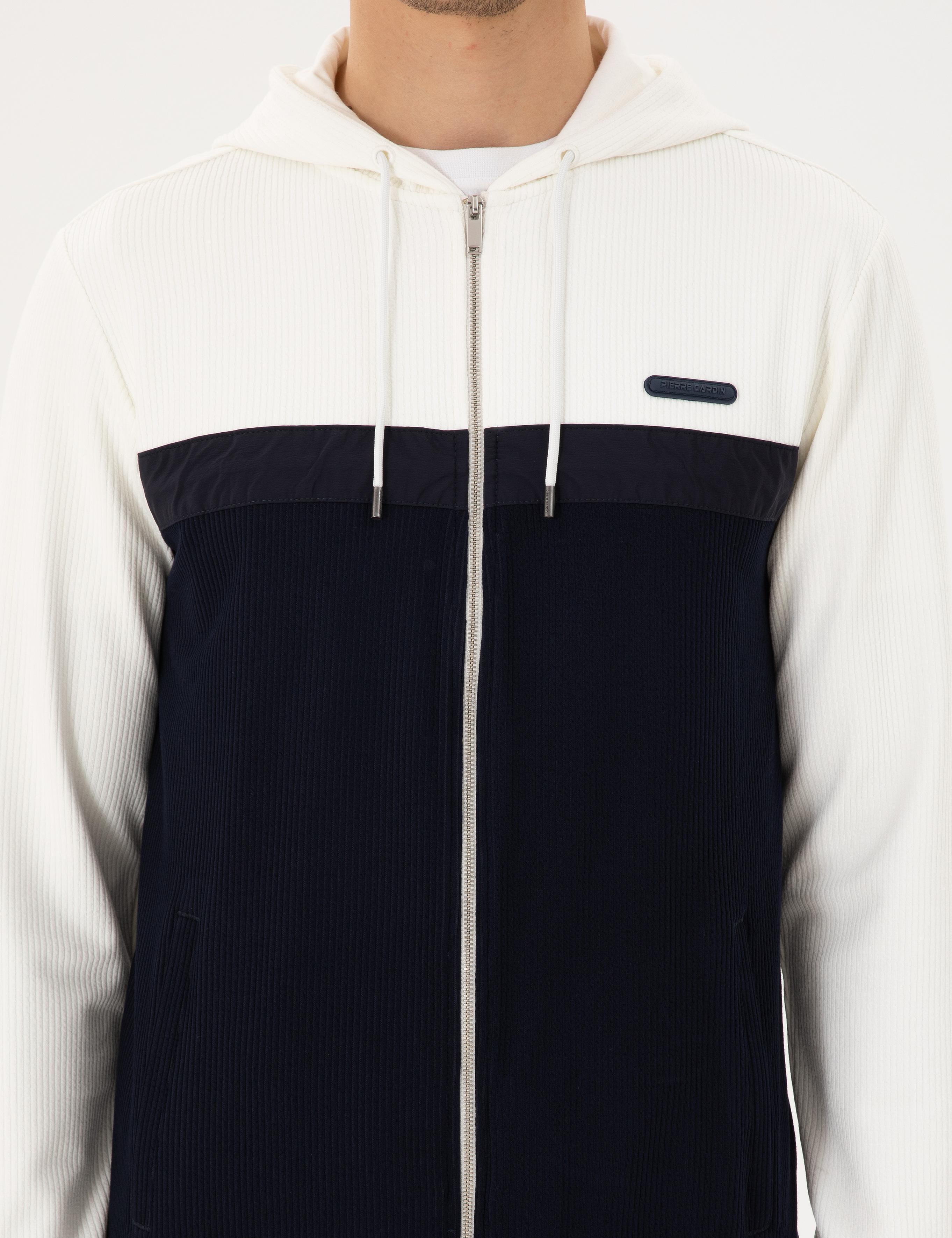 Ekru Regular Fit Örme Hırka