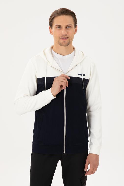 Ekru Regular Fit Örme Hırka