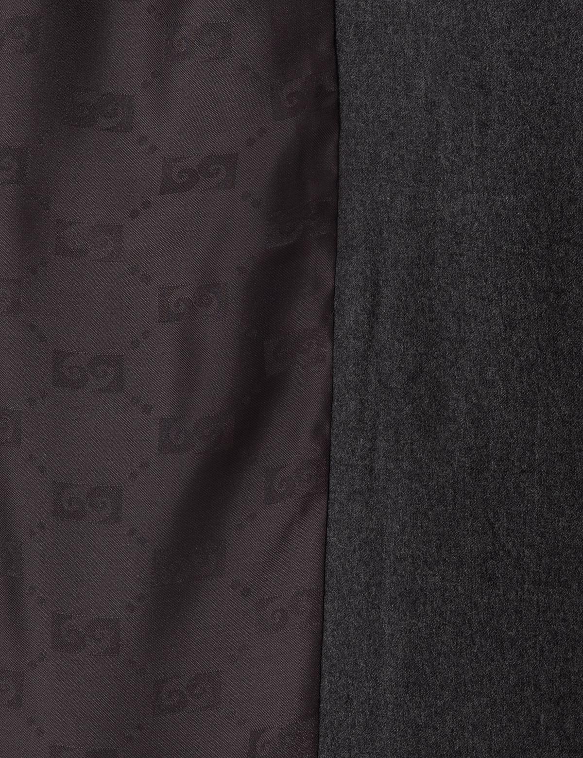 Antrasit Regular Fit Yün Ceket - 50294231006