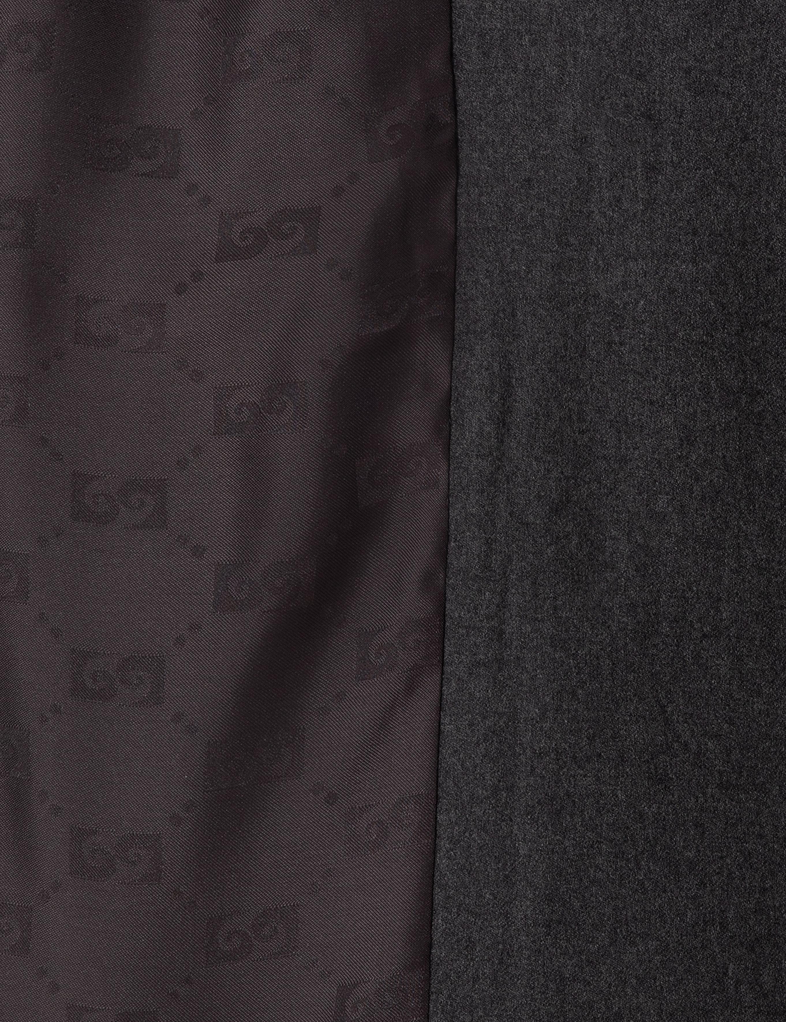 Antrasit Regular Fit Yün Ceket
