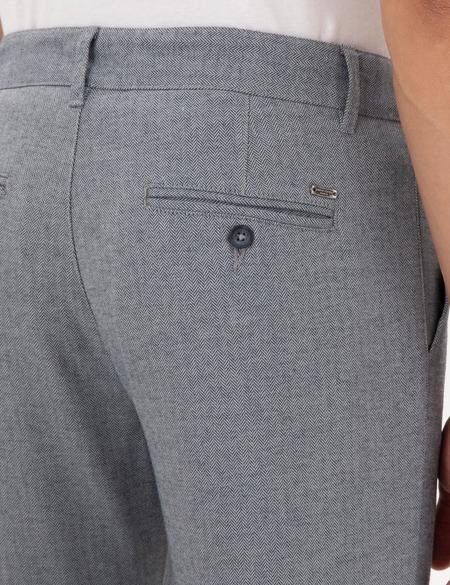 Açık Lacivert Slim Fit Kanvas Pantolon - 50295952015