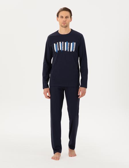 Lacivert Pijama Takımı - 50306726015