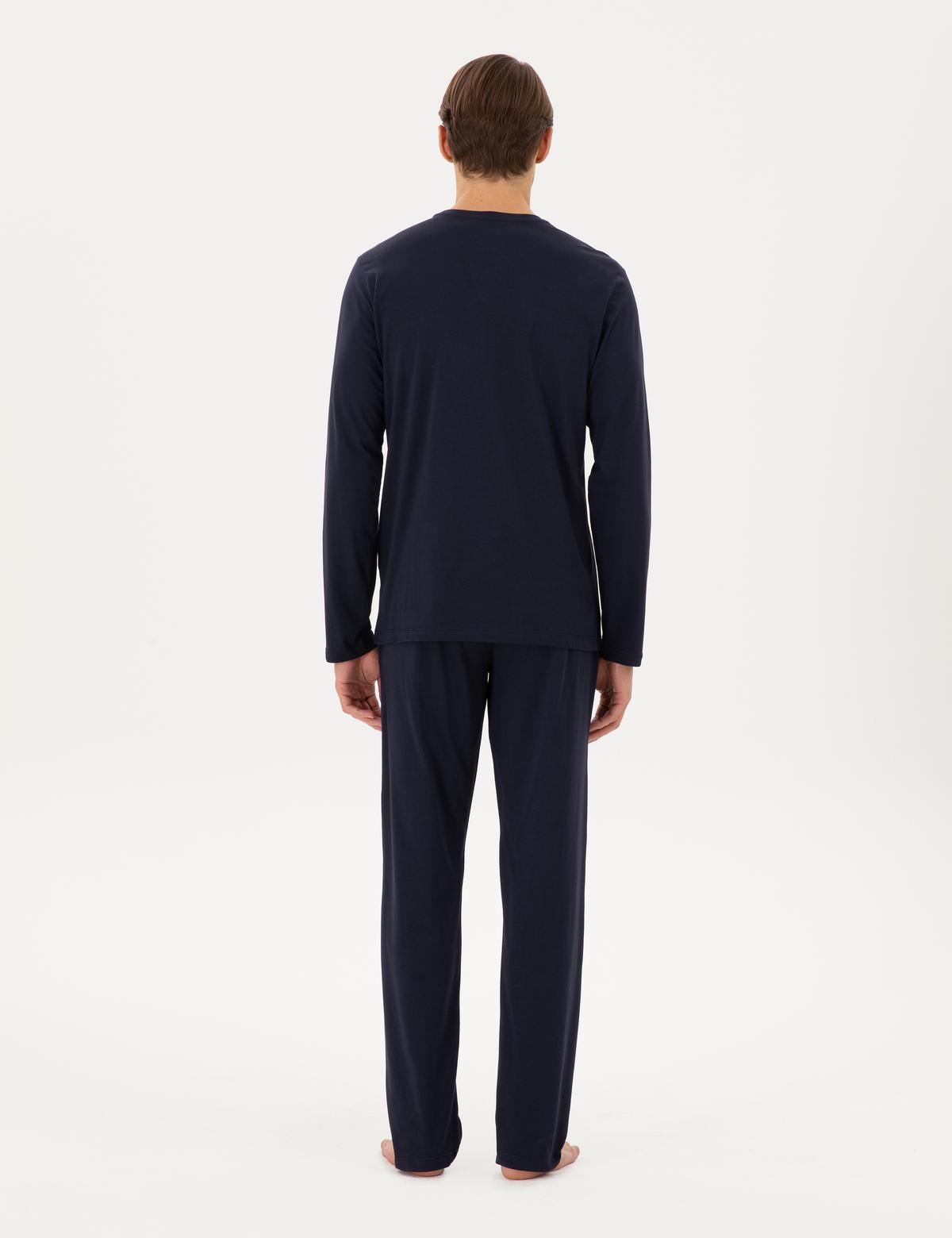 Lacivert Pijama Takımı - 50306726015