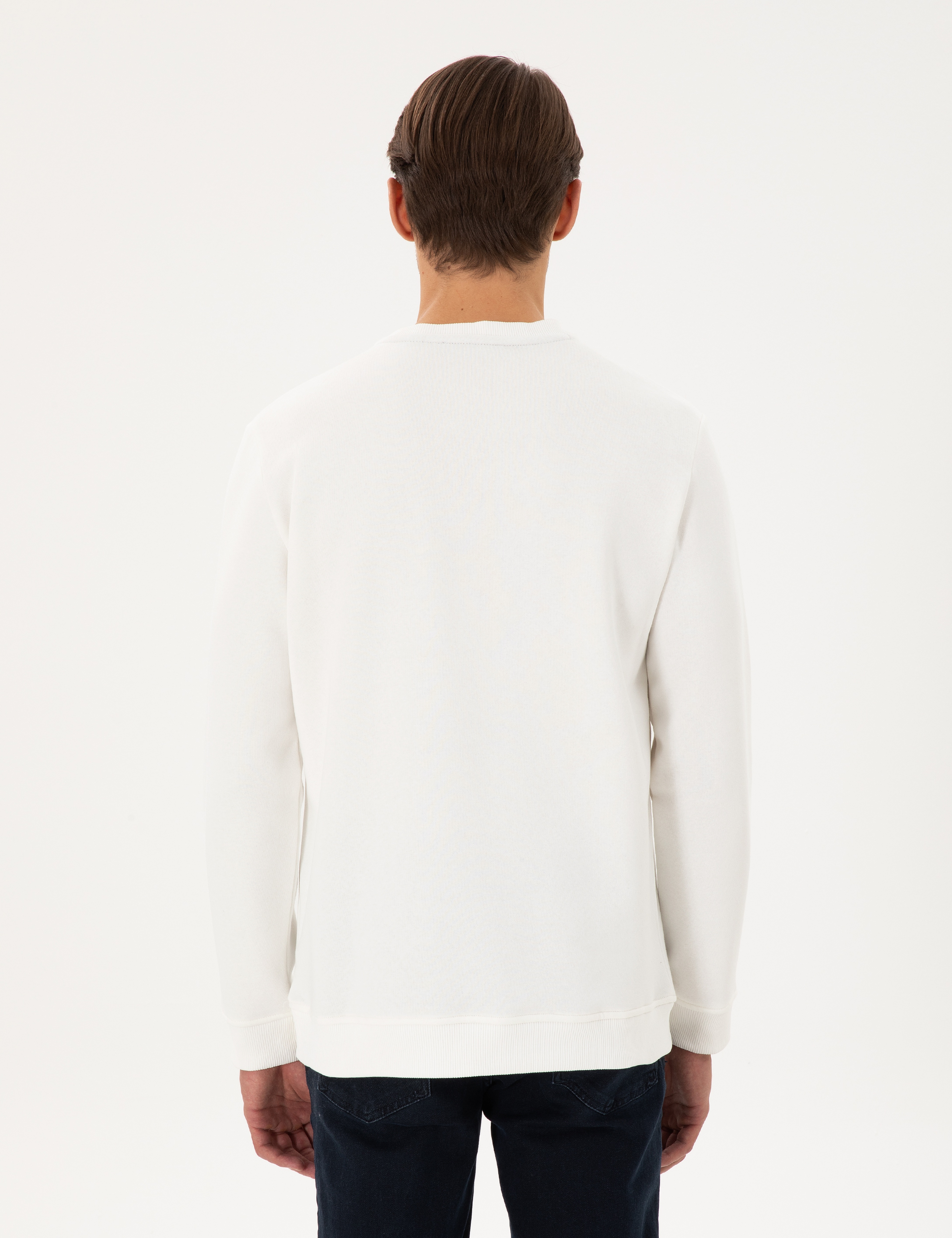 Ekru Regular Fit Sweatshirt - Image 5