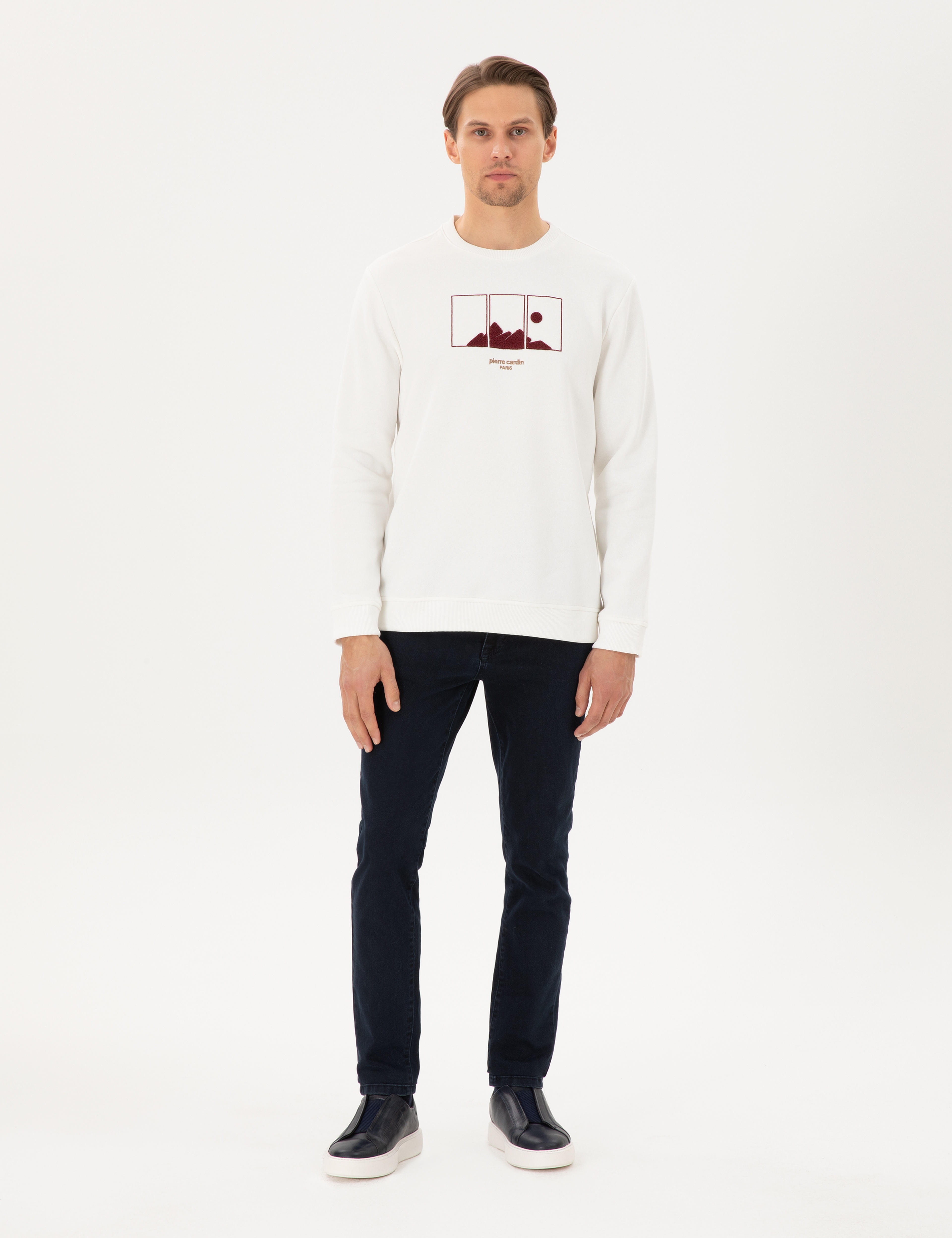 Ekru Regular Fit Sweatshirt - Image 4