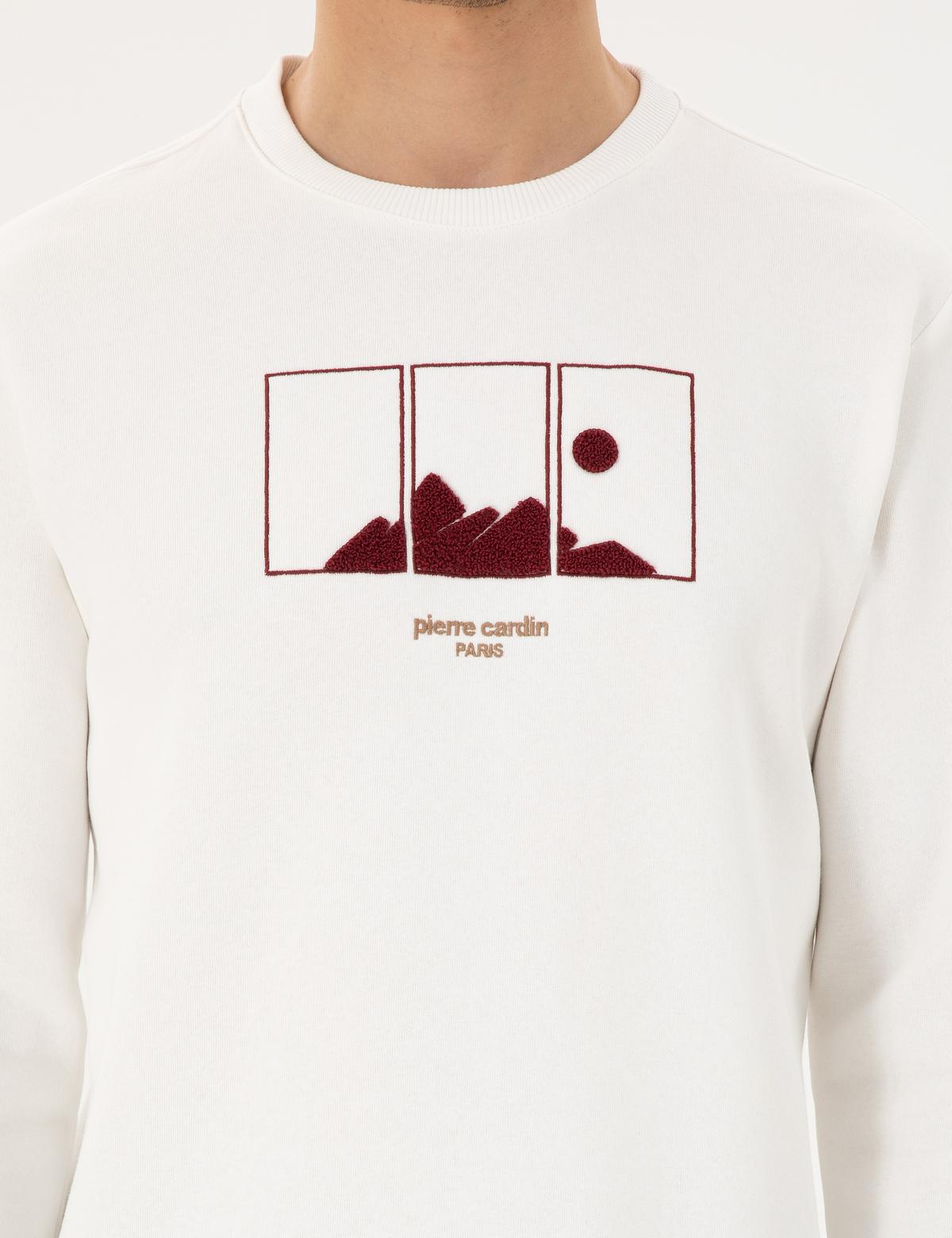 Ekru Regular Fit Sweatshirt - 50290703025