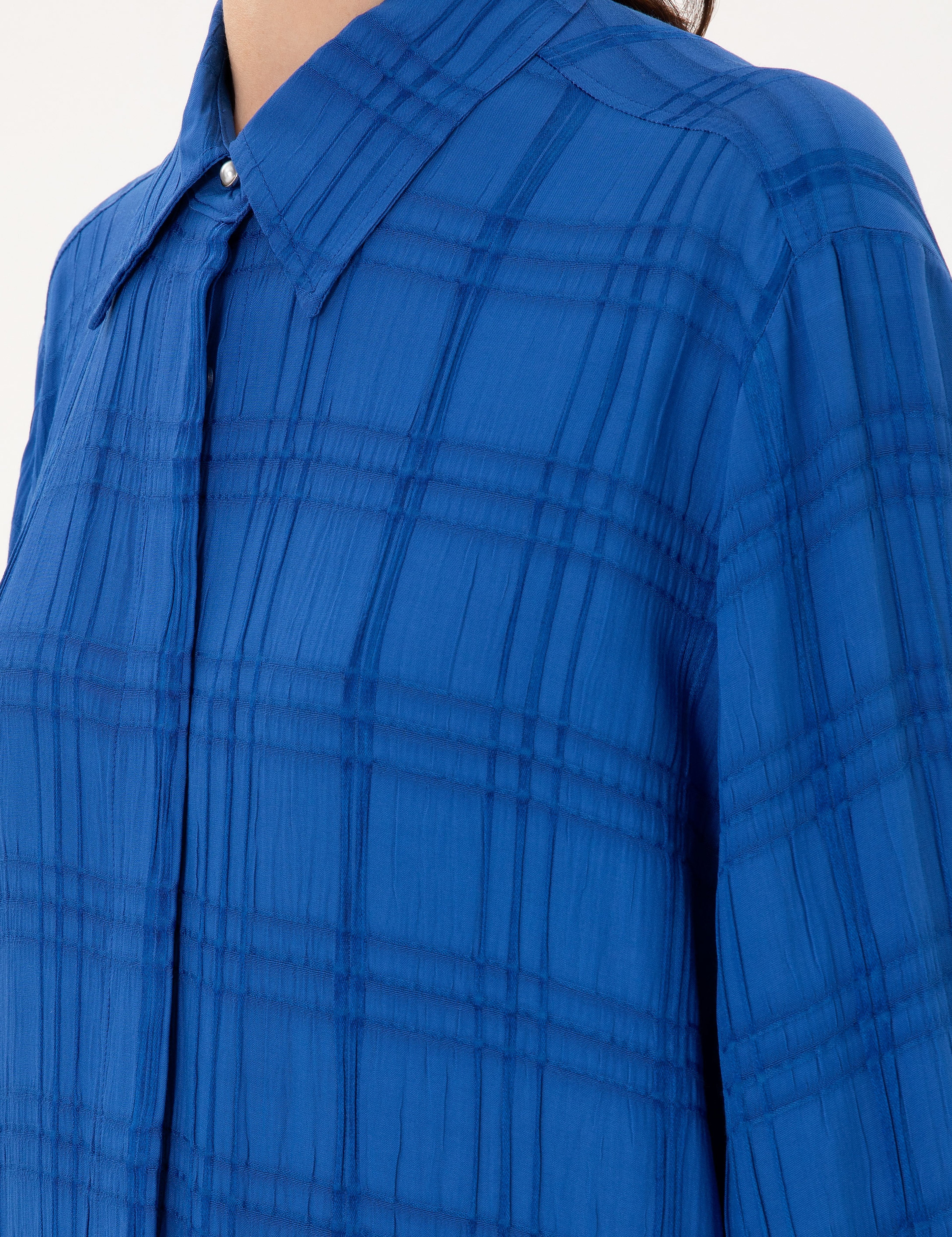 Saks Comfort Fit Uzun Kollu Gömlek - Image 7