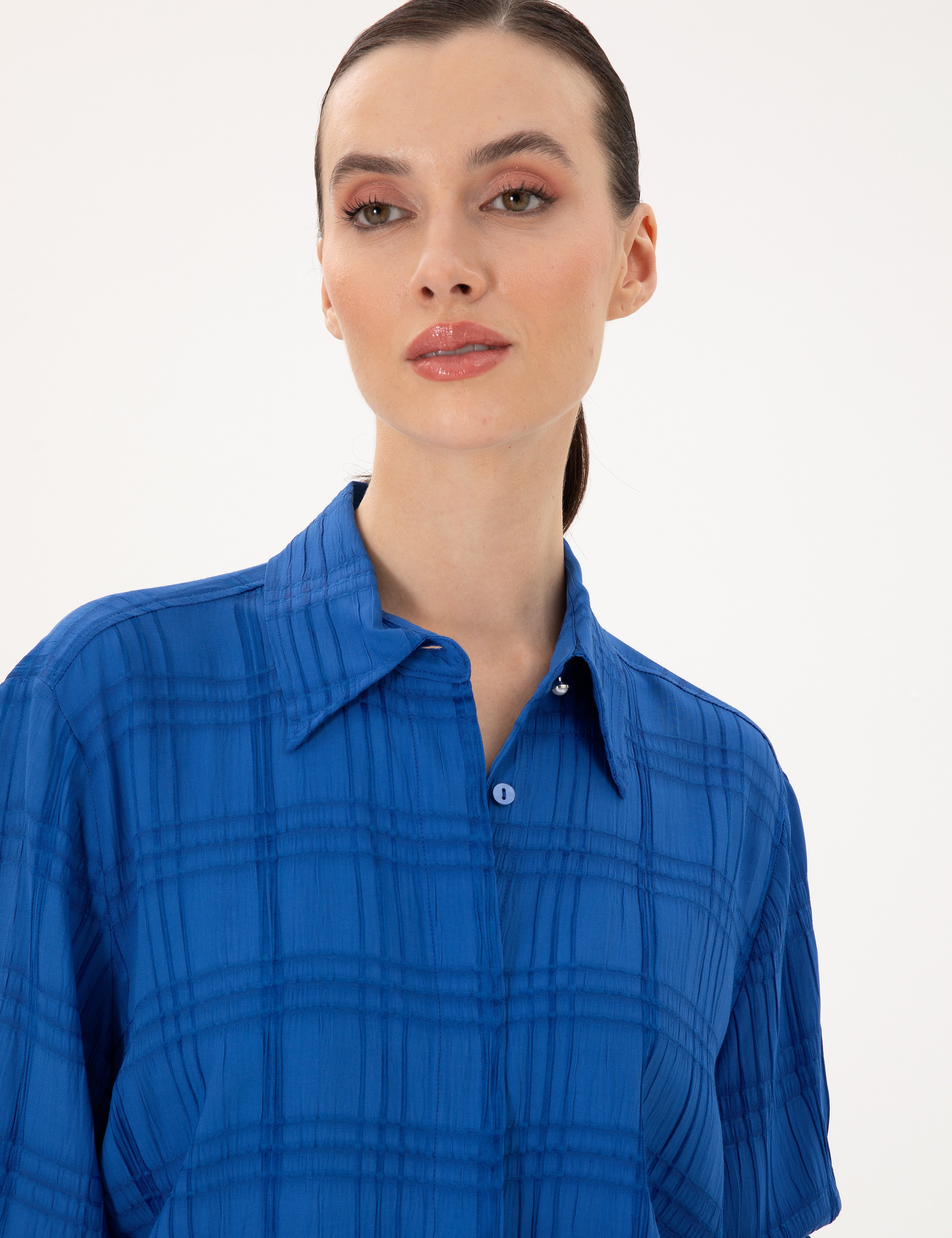 Saks Comfort Fit Uzun Kollu Gömlek - Image 2